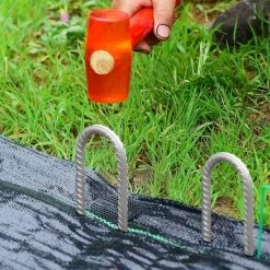 VERSAILLESFR 30 Cm - Piquets D'armature En Acier Galvanisé - Piquets D'ancrage En U - Piquets D'ancrage Pour Tentes, Tonnelles, Châteaux, Tentes, Trampolines, Trampolines, Filets De Football, Etc 4 Pièces -Versailles -Tente de réception Soldes 51283271 4