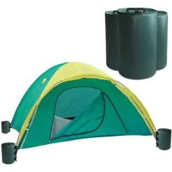 VERSAILLESFR Poids De Sable De Qualité Industrielle Pour Tonnelle, Sacs De Poids De Sable à Double Couture, Poids De Pieds Pour Auvent De Tente, Parasol, Trampoline 4 Pièces 32,5x20cm Vert -Versailles -Tente de réception Soldes 51283272 2