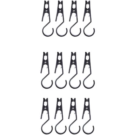 VERSAILLESFR Tonnelle à Clips Pour Auvents 12 Pièces Clip Tente Campagne Mousqueton Crochet Crochet Verrouillage Pour Tonnelle Clip Collier Toit Clip Pour Tentes Campagne En Plein Air Tente Fixe -Versailles 3 VERSAILLESFR Tonnelle à Clips Pour Auvents 12 Pièces Clip Tente Campagne Mousqueton Crochet Crochet Verrouillage Pour Tonnelle Clip Collier Toit Clip Pour Tentes Campagne En Plein Air Tente Fixe -Versailles