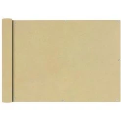 YOUTHUP écran De Balcon En Tissu Oxford 75x600 Cm Beige