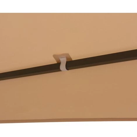 YOUTHUP Chapiteau Tente De Jardin Hexagonal Beige 323 X 265 Cm 6 YOUTHUP Chapiteau Tente De Jardin Hexagonal Beige 323 X 265 Cm - Image 4