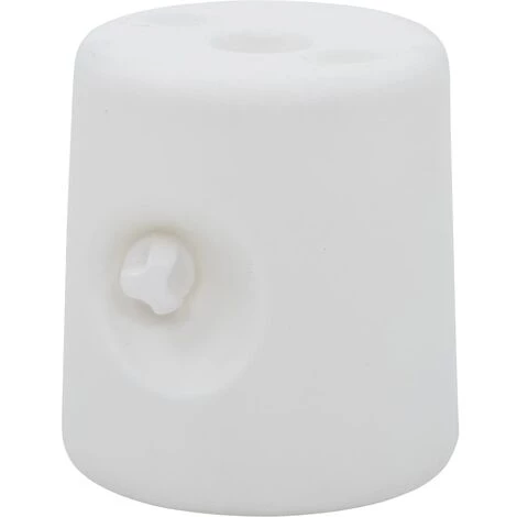 YOUTHUP Poids De Tonnelle 4 Pcs PE Blanc 5 YOUTHUP Poids De Tonnelle 4 Pcs PE Blanc – Image 3