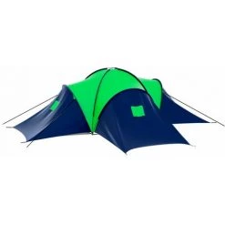 YOUTHUP Tente De Camping 9 Personnes Bleu Et Vert - Multicolore 9 YOUTHUP Tente De Camping 9 Personnes Bleu Et Vert - Multicolore -Tente de réception Soldes 51870233 3