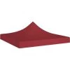 YOUTHUP Toit De Tente De Réception 3x3 M Bordeaux 270 G/m² - Rouge -Tente de réception Soldes 51886298 1