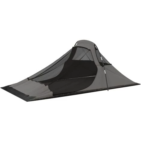 YOUTHUP Tente De Camping 317x240x100 Cm Orange Et Gris - Orange 6 YOUTHUP Tente De Camping 317x240x100 Cm Orange Et Gris - Orange - Image 4