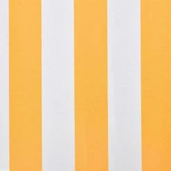YOUTHUP Toile D'auvent Orange Et Blanc 500x300 Cm - Orange -Tente de réception Soldes 51888069 3