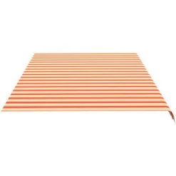 YOUTHUP Tissu De Remplacement Pour Auvent Jaune Et Orange 6x3,5 M -Tente de réception Soldes 51889354 4