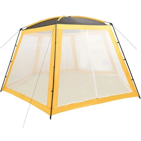 YOUTHUP Tente De Piscine Tissu 590x520x250 Cm Jaune 3 YOUTHUP Tente De Piscine Tissu 590x520x250 Cm Jaune