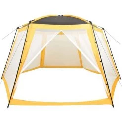 YOUTHUP Tente De Piscine Tissu 590x520x250 Cm Jaune 8 YOUTHUP Tente De Piscine Tissu 590x520x250 Cm Jaune -Tente de réception Soldes 51889901 3