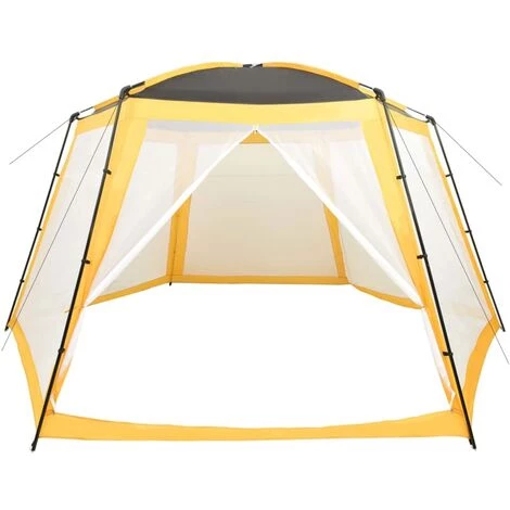 YOUTHUP Tente De Piscine Tissu 590x520x250 Cm Jaune 5 YOUTHUP Tente De Piscine Tissu 590x520x250 Cm Jaune - Image 3