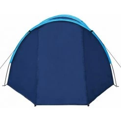 YOUTHUP Tente De Camping Pour 4 Personnes Bleu Marine/bleu Clair -Tente de réception Soldes 51890056 4