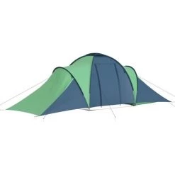 YOUTHUP Tente De Camping 6 Personnes Bleu Et Vert -Tente de réception Soldes 51890123 3