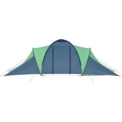 YOUTHUP Tente De Camping 6 Personnes Bleu Et Vert -Tente de réception Soldes 51890123 4