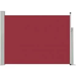 YOUTHUP Auvent Latéral Rétractable De Patio 100x500 Cm Rouge - Rouge -Tente de réception Soldes 52055100 2