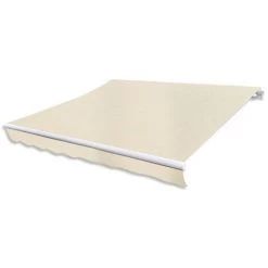 Topdeal Toile D'auvent Crème 350x250 Cm