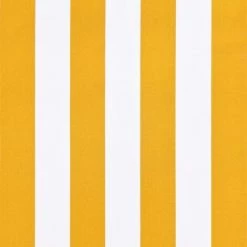 Topdeal Auvent De Bistro 350x120 Cm Orange Et Blanc -Tente de réception Soldes 52082322 3