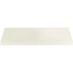 Topdeal Auvent De Bistro 350x120 Cm Crème -Tente de réception Soldes 52082323 3