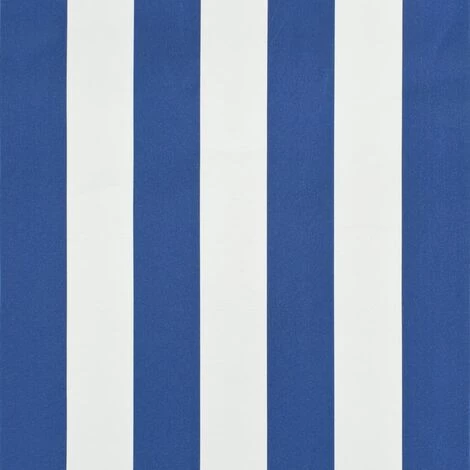 Topdeal Auvent De Bistro 350x120 Cm Bleu Et Blanc 5 Topdeal Auvent De Bistro 350x120 Cm Bleu Et Blanc - Image 3