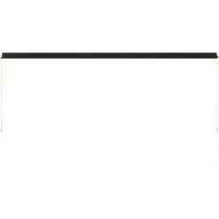 Topdeal Auvent Rétractable 350x150 Cm Anthracite -Tente de réception Soldes 52082339 5