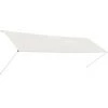 Topdeal Auvent Rétractable 400x150 Cm Crème -Tente de réception Soldes 52082354 1