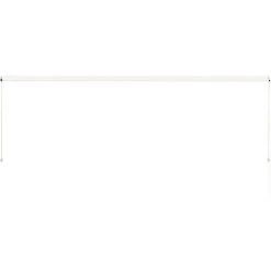 Topdeal Auvent Rétractable 400x150 Cm Crème -Tente de réception Soldes 52082354 5
