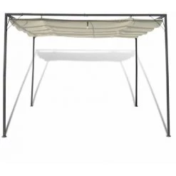 Topdeal Chapiteau De Jardin Avec Auvent Rétractable -Tente de réception Soldes 52090300 3