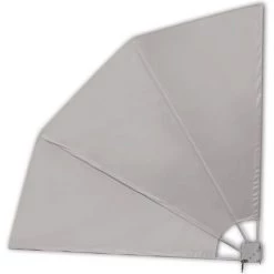 Topdeal Auvent Latéral Pliable De Balcon Crème 210 X 210 Cm -Tente de réception Soldes 52090472 5