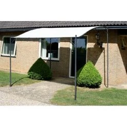 Topdeal Chapiteau Tissu Blanc Crème 9 Topdeal Chapiteau Tissu Blanc Crème -Tente de réception Soldes 52090846 3