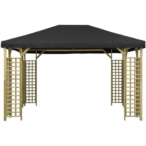 Topdeal Belvédère 4x3 M Anthracite FF3054494_FR 4 Topdeal Belvédère 4x3 M Anthracite FF3054494_FR - Image 2