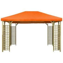 Topdeal Belvédère 4x3 M Orange FF3054493_FR -Tente de réception Soldes 52096789 2