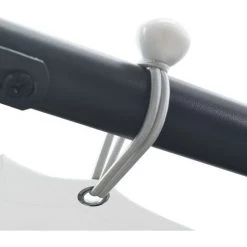 Topdeal Belvédère 3x3x2,6 M Blanc 180 G/m² FF312235_FR -Tente de réception Soldes 52100033 4