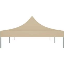 Topdeal Toit De Tente De Réception 6x3 M Beige 270 G/m² FF315327_FR 9 Topdeal Toit De Tente De Réception 6x3 M Beige 270 G/m² FF315327_FR -Tente de réception Soldes 52100800 3