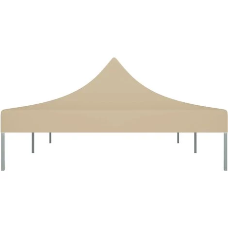 Topdeal Toit De Tente De Réception 6x3 M Beige 270 G/m² FF315327_FR 5 Topdeal Toit De Tente De Réception 6x3 M Beige 270 G/m² FF315327_FR – Image 3
