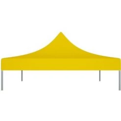 Topdeal Toit De Tente De Réception 4x3 M Jaune 270 G/m² FF315361_FR -Tente de réception Soldes 52100818 4