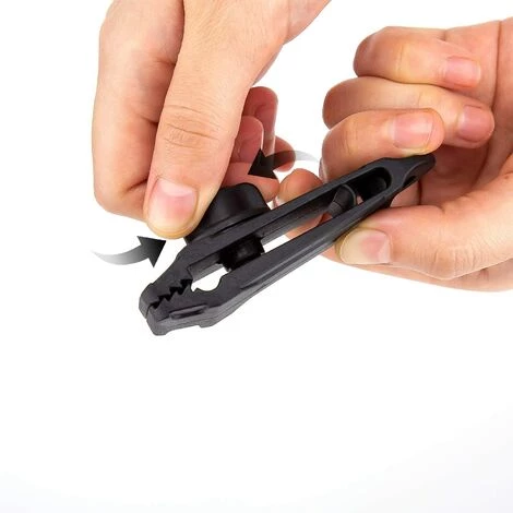 ECHOO 12 Pèces Lot De Clips De Verrouillage Clips De Bâche Sécurise Multifonctions Pour Activités Camping Canopy 5 ECHOO 12 Pèces Lot De Clips De Verrouillage Clips De Bâche Sécurise Multifonctions Pour Activités Camping Canopy – Image 3
