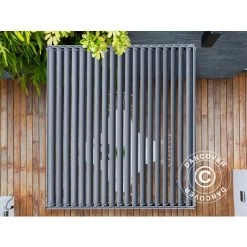 DANCOVER Pergola Bioclimatique Mirador, 3,6x3,6m, Gris Anthracite - Gris Anthracite -Tente de réception Soldes 52664467 4