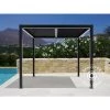 DANCOVER Pergola Bioclimatique San Pablo, 3x3m, Noir - Noir -Tente de réception Soldes 52664927 1