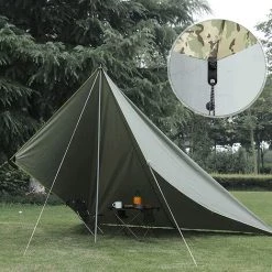 KARTOKNER 12 Pèces Clips De Bâche Sécurise, Clips De Tente En Plastique Multifonctions Pour Activités Camping Canopy - Noir -Tente de réception Soldes 52827397 4