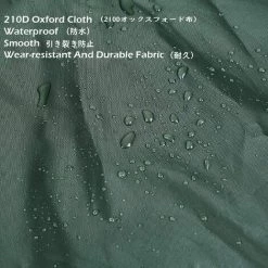 Kartokner Tarp Bâche De Tente Camping Imperméable Tapis De Sol Parasol Couverture Abri Protection UV Anti-Pluie Pour Hamac Camping En Plein Air -Tente de réception Soldes 52827516 3