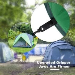 TINOR Clip De Bâche Tente, 20 Pièces Pince Bâche, Clips De Tente, Clips De Bâche Résistants, Tarp Clip Auvents, Clips De Tente De Bouche De Crocodile Pour Tentes, BâChes, Auvents, Caravanes (20pcs) 11 TINOR Clip De Bâche Tente, 20 Pièces Pince Bâche, Clips De Tente, Clips De Bâche Résistants, Tarp Clip Auvents, Clips De Tente De Bouche De Crocodile Pour Tentes, BâChes, Auvents, Caravanes (20pcs) -Tente de réception Soldes 53350706 5