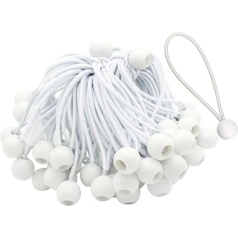 TINOR Lot De 50 tendeurs à Boucle Longue Pour Chapiteaux, Tentes, Bannières Et Bâches 3 TINOR Lot De 50 tendeurs à Boucle Longue Pour Chapiteaux, Tentes, Bannières Et Bâches