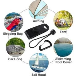 TINOR Clip De Bâche Tente, 30 Pièces Pince Bâche, Clips De Tente, Clips De Bâche Résistants, Tarp Clip Auvents, Clips De Tente De Bouche De Crocodile Pour Tentes, BâChes, Auvents, Caravanes (30pcs) 11 TINOR Clip De Bâche Tente, 30 Pièces Pince Bâche, Clips De Tente, Clips De Bâche Résistants, Tarp Clip Auvents, Clips De Tente De Bouche De Crocodile Pour Tentes, BâChes, Auvents, Caravanes (30pcs) -Tente de réception Soldes 53350729 5