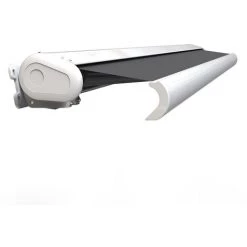 SUNNY INCH ® Store Banne Extérieur Coffre Intégral Motorisé Et Manuel Pour Terrasse - Gris - Longueur 2.5 M Et Largeur 2 M - Gris -Tente de réception Soldes 53433462 4