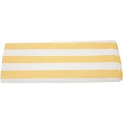 Toile De Rechange Pour Store HHG-602, Store à Bras Articulé Toile De Rechange 3x2,5m ~ Polyester Jaune-blanc -Tente de réception Soldes 53476999 3