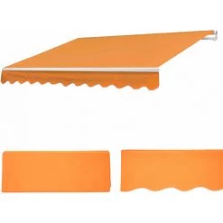 Toile De Rechange Pour Store HHG-471, Store à Bras Articulé Toile De Rechange 2,5x2m ~ Polyester Terre-cuite -Tente de réception Soldes 53477018 2