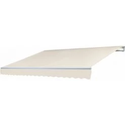 HHG Toile De Rechange Pour Store T792, Store à Bras Articulé Toile De Rechange 5x3m ~ Acrylique Crème