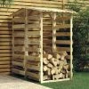 VidaXL Pergolas Avec Toits 2 Pcs 100x90x200 Cm Bois De Pin Imprégné - Brun