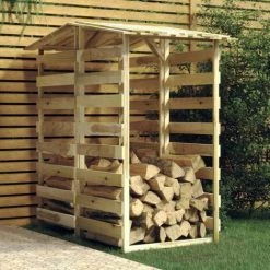 VidaXL Pergolas Avec Toits 2 Pcs 100x90x200 Cm Bois De Pin Imprégné - Brun