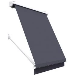 SUNNY INCH ® Store De Fenêtre à Projection Avec Coffre - 100 X 70 Cm - Gris Anthracite - Gris Anthracite -Tente de réception Soldes 53620899 4