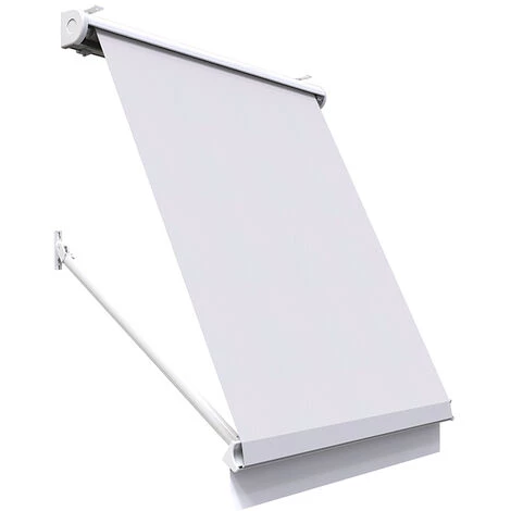 SUNNY INCH ® Store De Fenêtre à Projection Avec Coffre - 100 X 70 Cm - Écru - Écru 6 SUNNY INCH ® Store De Fenêtre à Projection Avec Coffre - 100 X 70 Cm - Écru - Écru - Image 4